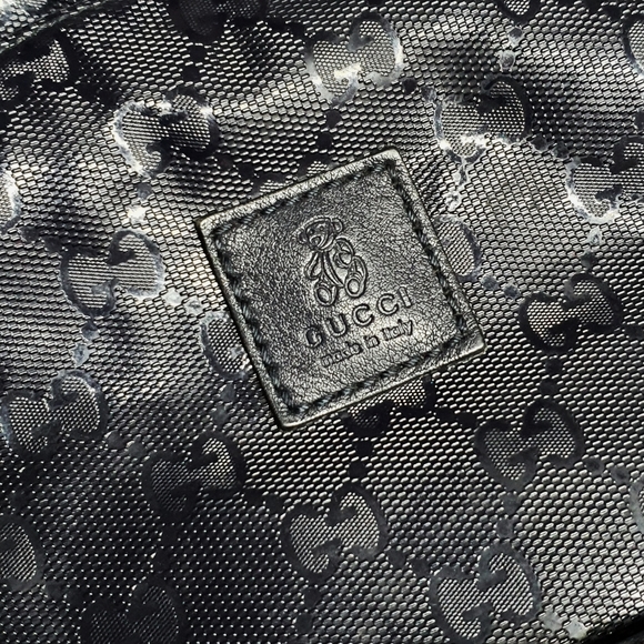 Gucci Monogram Classic Backpack Dark Navy Blue - Picture 10 of 16